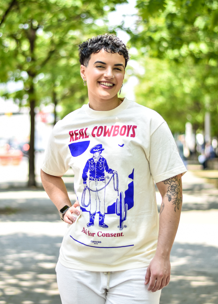 Canvas Cowboy Tshirt